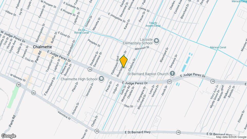 2708 Volpe Dr Mapa y Detalles de la Ubicación