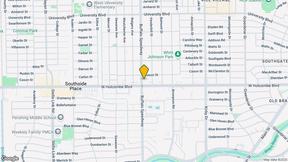 3158 W Holcombe Blvd Map and Location Details
