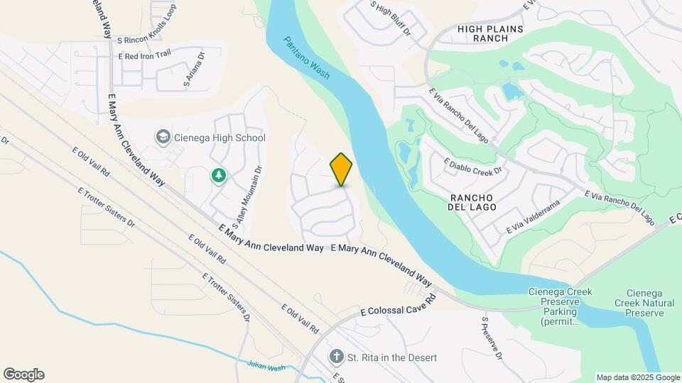 13268 E Mesquite Flat Spring Dr Map and Location Details