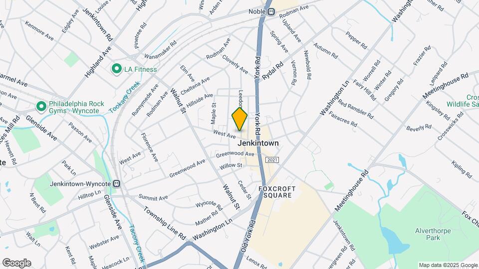 615 West Ave Map and Location Details