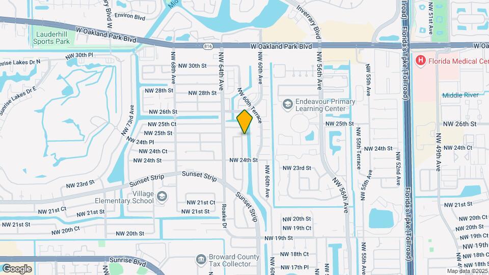 2480 NW 63rd Ave Map and Location Details