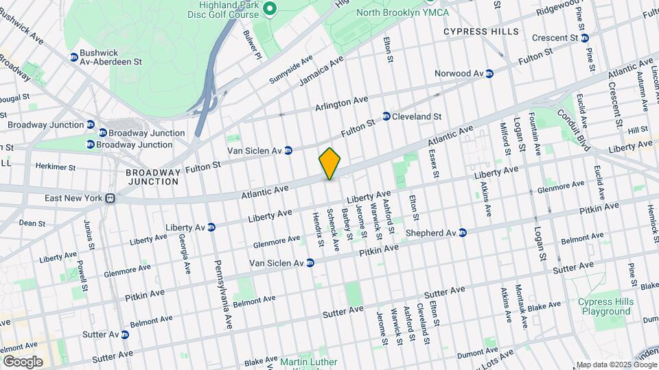 2840 Atlantic Ave Map and Location Details