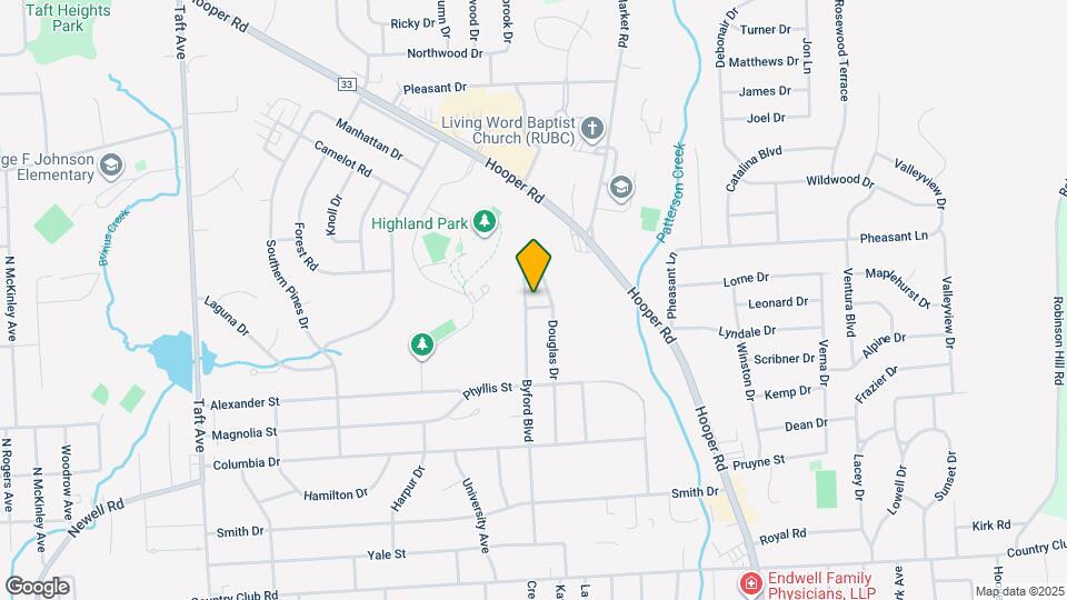924 Byford Boulevard Mapa y Detalles de la Ubicación