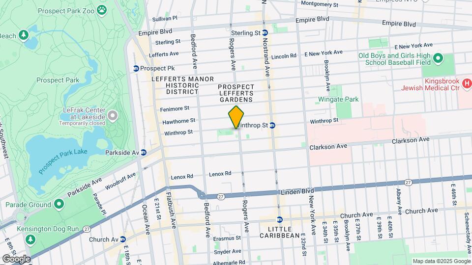 200 Winthrop St Mapa y Detalles de la Ubicación