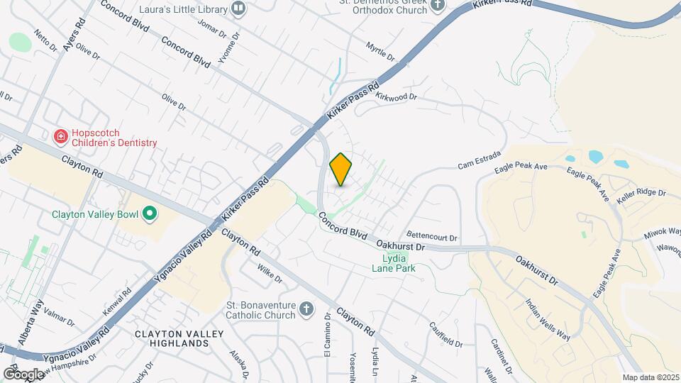 1821 Alicante Ct Map and Location Details