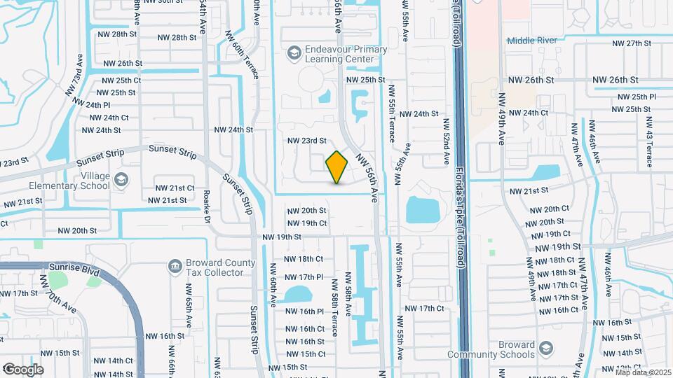 5814 NW 21st St Map and Location Details