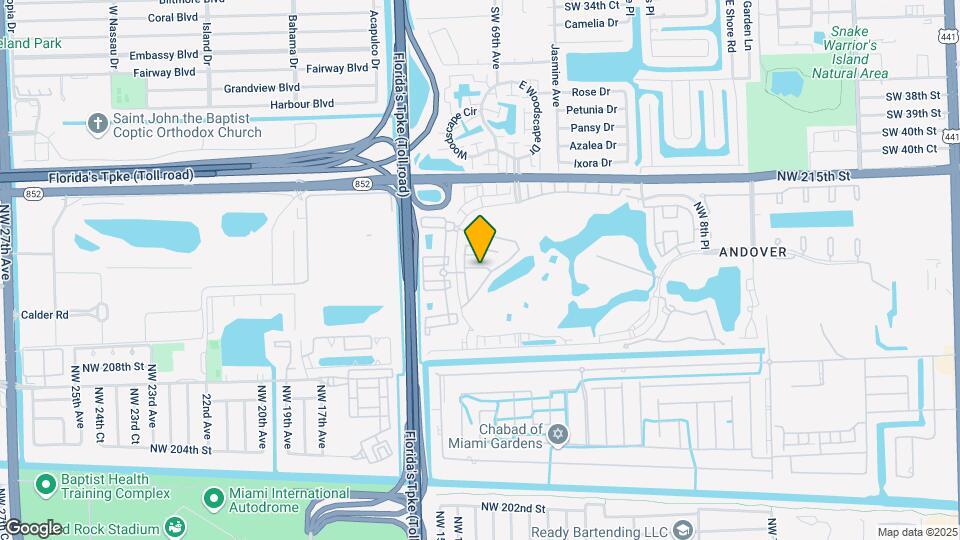 21013 NW 14th Pl Map and Location Details
