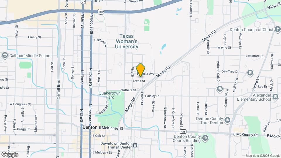 627 Texas St Map and Location Details