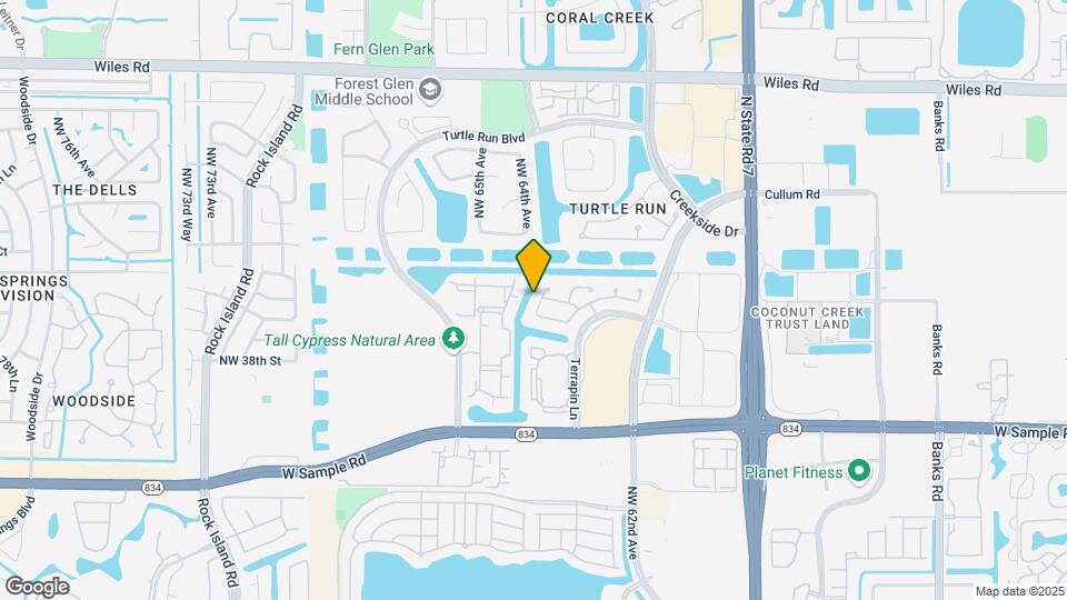 3884 NW 63rd Ter Mapa y Detalles de la Ubicación