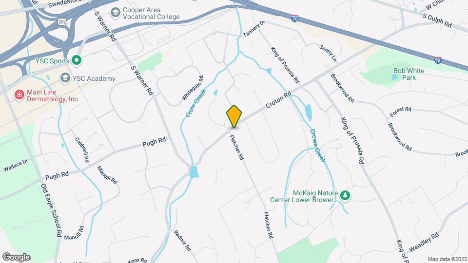 945 Croton Rd Map and Location Details