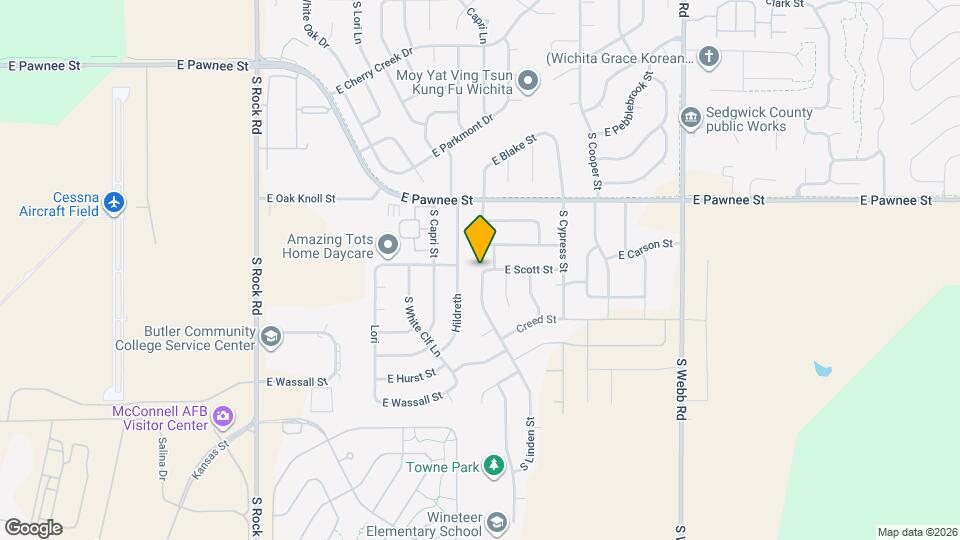 2509 S Linden St Map and Location Details