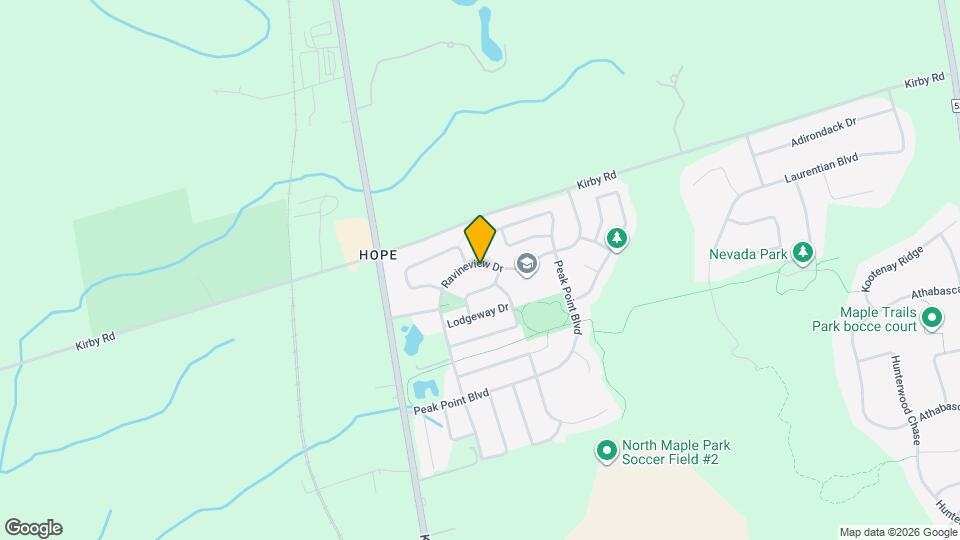 183 Ravineview Dr Map and Location Details