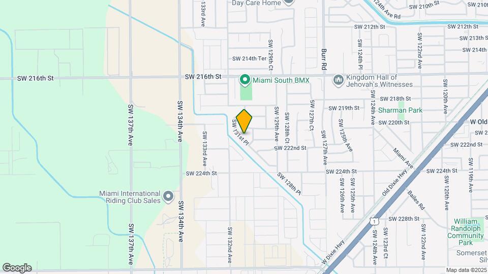 22765 SW 131st Pl Map and Location Details