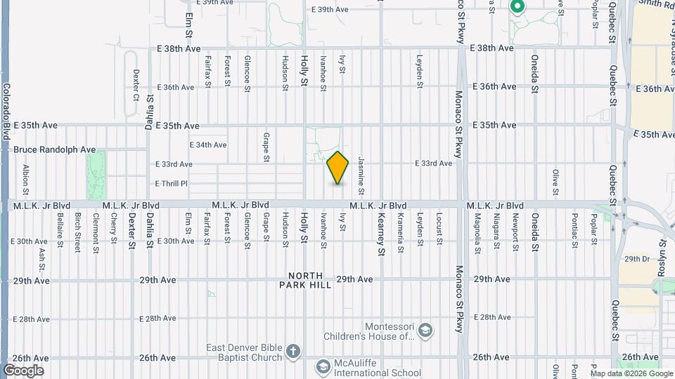 3233 Ivy St Map and Location Details