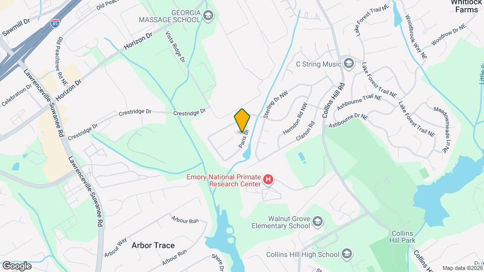 85 Paris Dr Map and Location Details