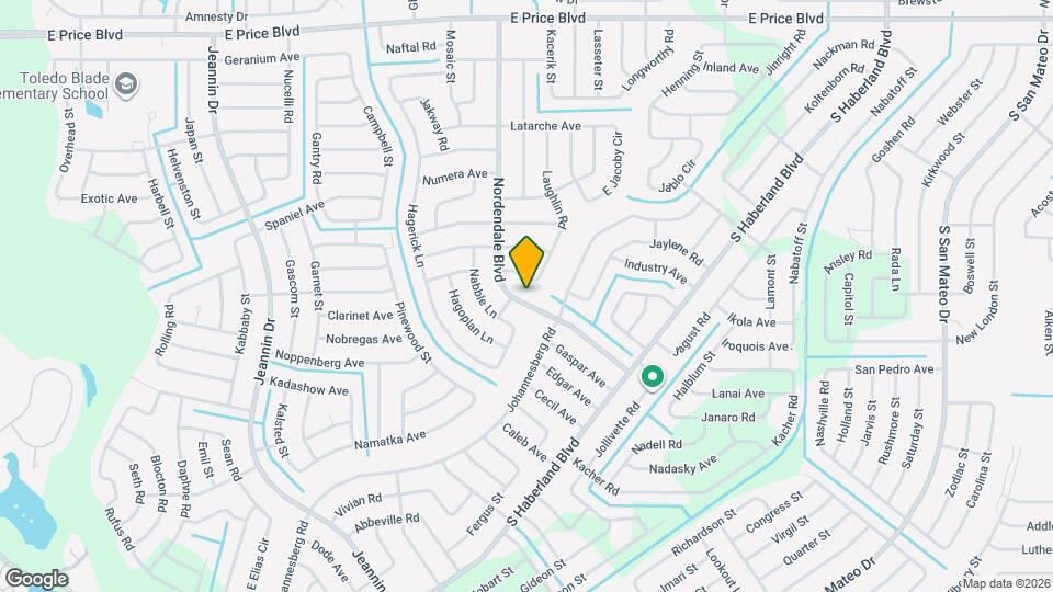 2318 Nordendale Blvd Map and Location Details