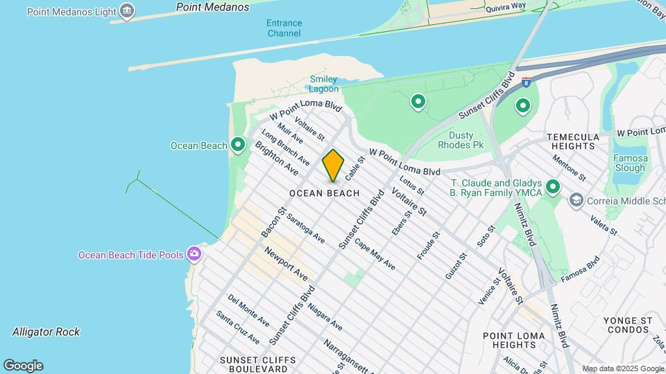 4921 Long Branch Ave Map and Location Details