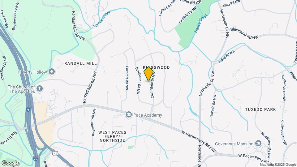 3612 Castlegate Dr NW Map and Location Details