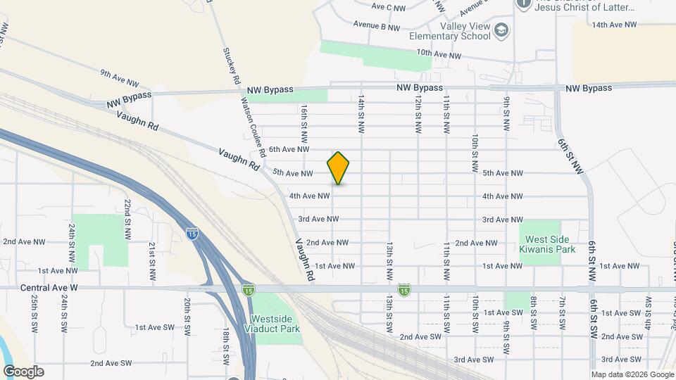 1425 4th Ave NW Mapa y Detalles de la Ubicación