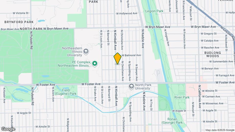 5311 N Kimball Ave Map and Location Details