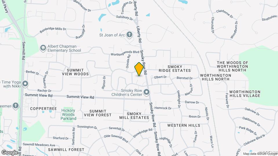 2071 Smoky View Blvd Map and Location Details