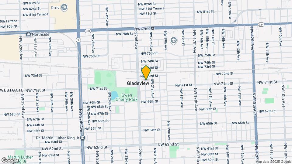 2157 NW 71st St Map and Location Details