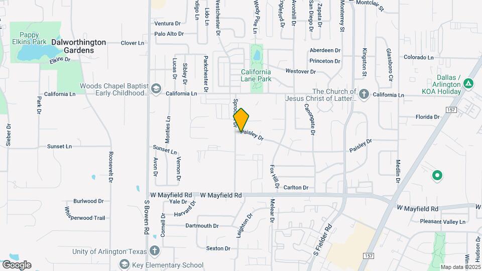 2016 Paisley Dr Map and Location Details