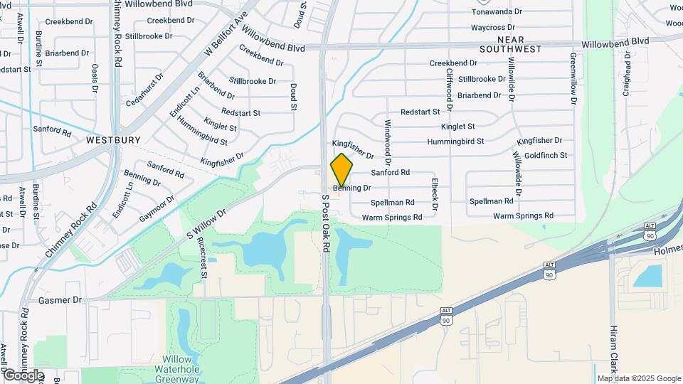 4849 Benning Dr Map and Location Details