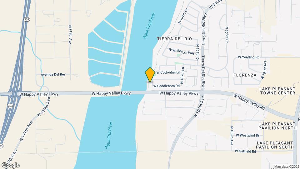 25420 N 108th Ln Map and Location Details