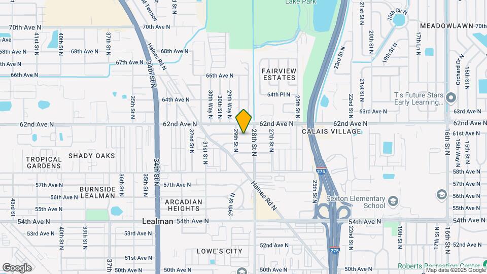 2848 61st Ave N Map and Location Details