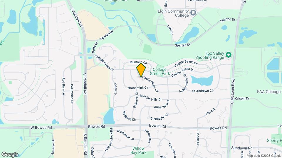 852 Carnoustie Ct Map and Location Details