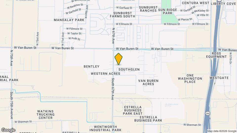 6628 W Monroe St Mapa y Detalles de la Ubicación