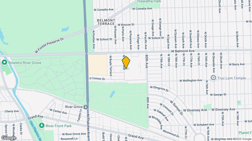 3023 Paris Ave Mapa y Detalles de la Ubicación