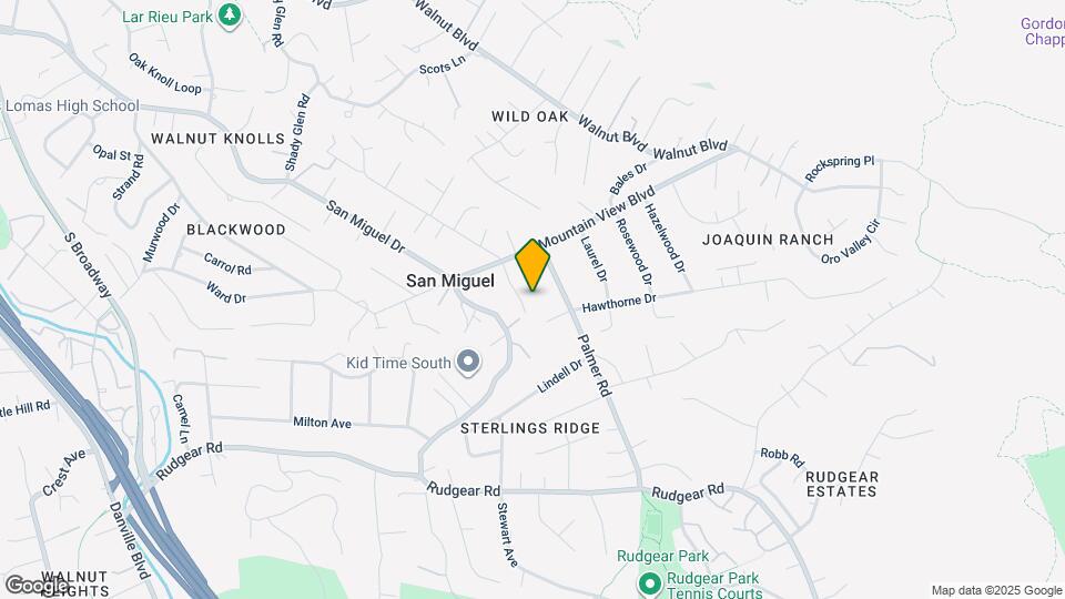 421 Twin Oaks Ln Map and Location Details