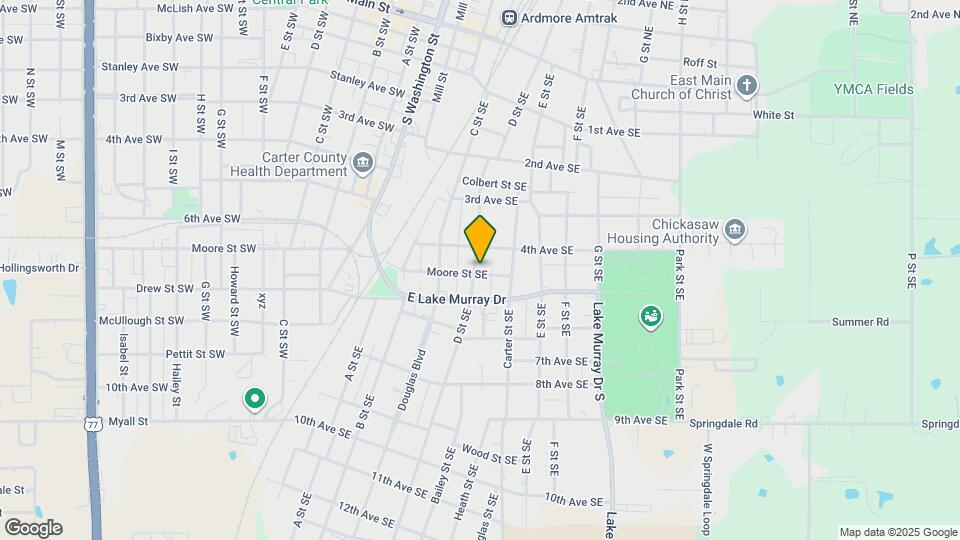 422 D St SE Map and Location Details