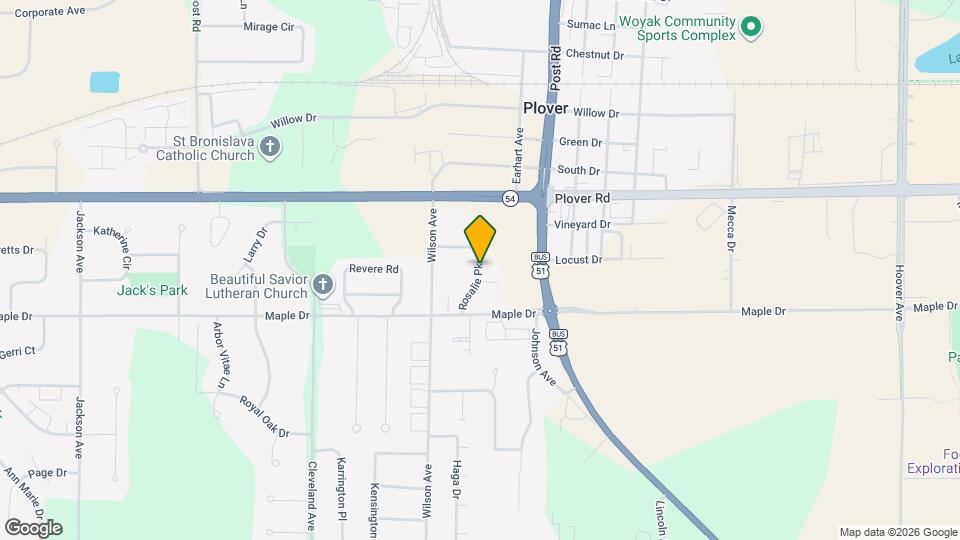 3134 Rosalie Pkwy Map and Location Details