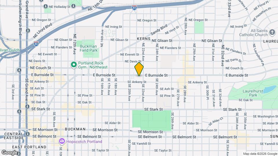 2114 E Burnside St, Unit SI ID1611794P Map and Location Details