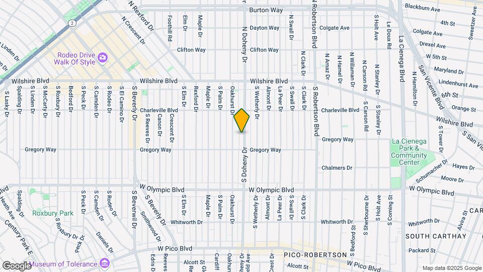 249 S Doheny Dr Map and Location Details