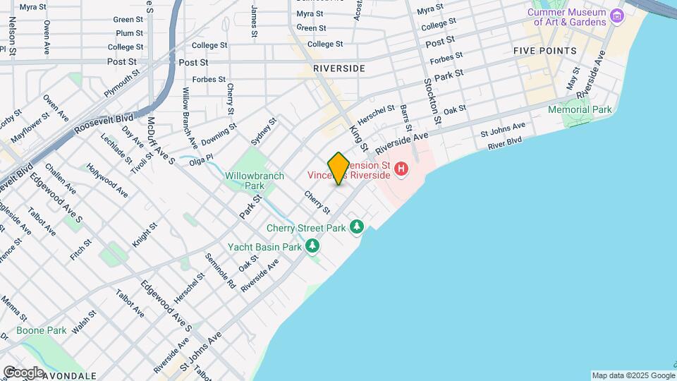 2786 Riverside Ave Map and Location Details