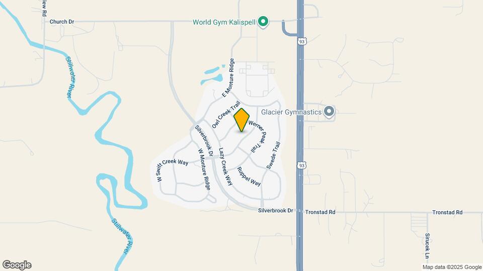 135 E Swift Creek Way Map and Location Details