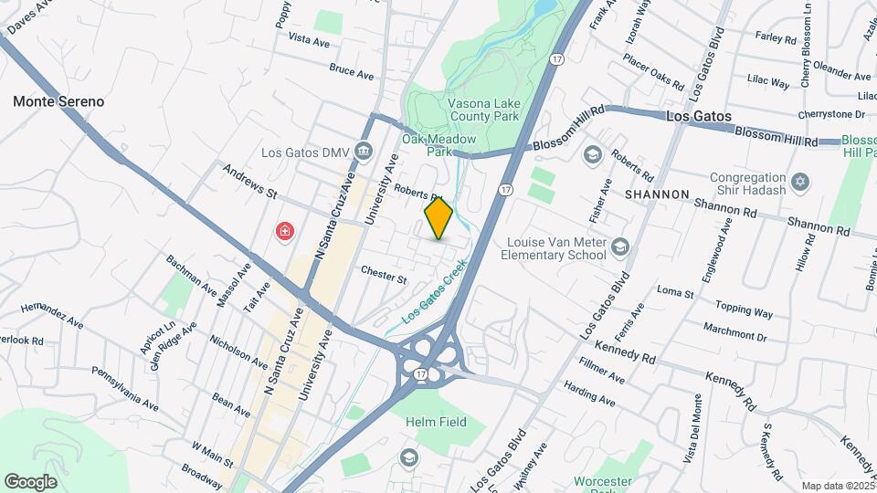 215 Milbrae Ln Mapa y Detalles de la Ubicación