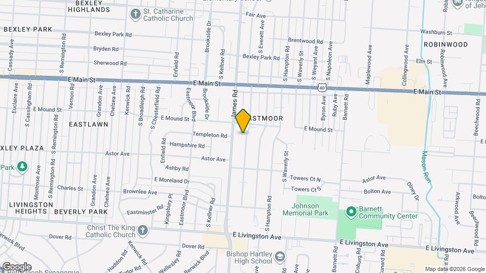 885 S Ashburton Rd Map and Location Details