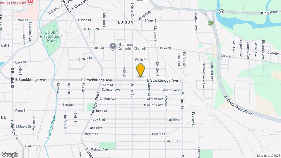 1332 Poplar Pl Map and Location Details