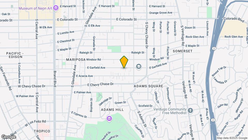 912 E Garfield Ave Mapa y Detalles de la Ubicación