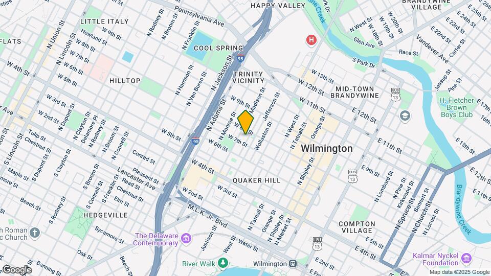 709-711 Windsor St Mapa y Detalles de la Ubicación