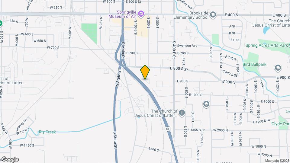 911 Artistic Cir Map and Location Details