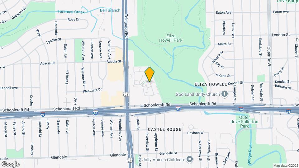 14135 Riverview St Mapa y Detalles de la Ubicación