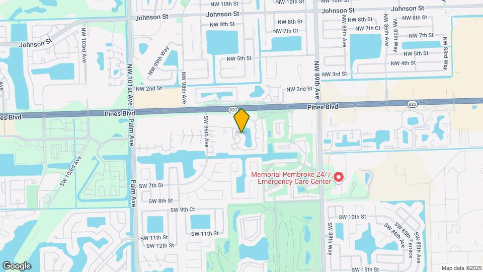 301 Palm Way, Unit # 307 Map and Location Details