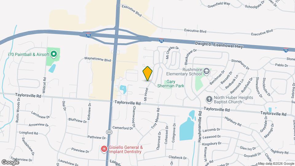 7641 Mt Hood Map and Location Details