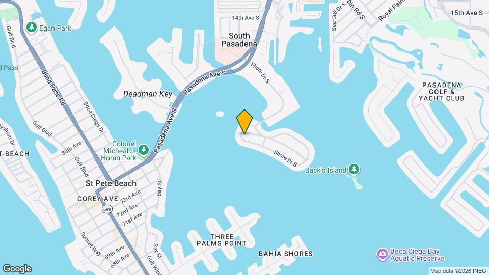 7125 Shore Dr S Map and Location Details